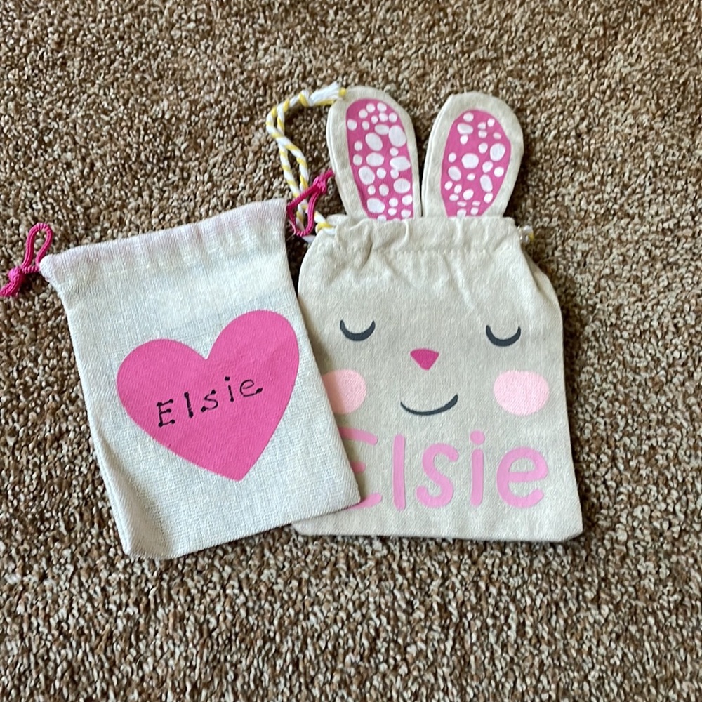 Elsie Easter treat bag and Valentine’s treat bag